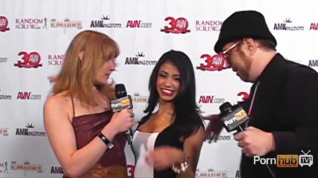 PornhubTV Veronica Rodriguez Carpet Interview 2013 Awards