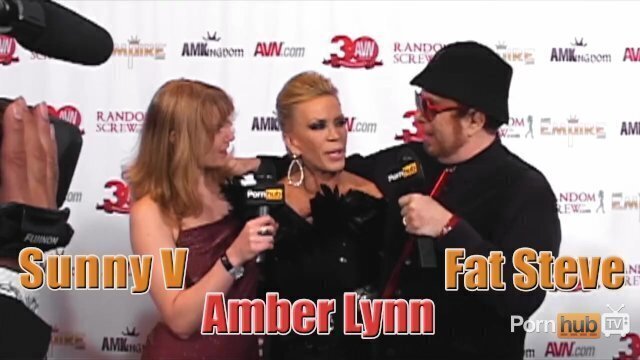 PornhubTV Amber Lynn Carpet Interview 2013 Awards