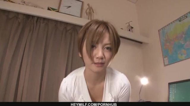 MILF Meguru Kosaka Sucks Dick