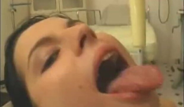 Anal Fucked And Cum Funneling Inside The Clinic