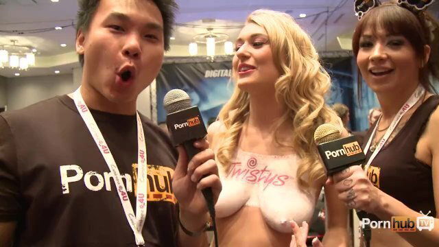 PornhubTV Natalia Starr Interview 2014 Awards