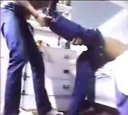 Vintage Man Strips His BF's Jeans & Boots To Fuck His Ass