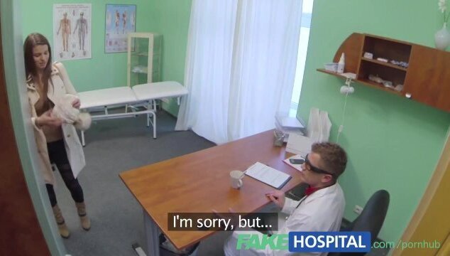 Fake Hospital Doctor denies antidepressants prescribes good licking