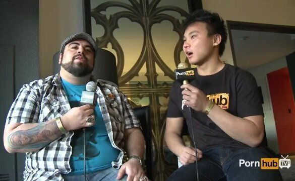 PornhubTV Meet Huggy Behind 2014 Awards
