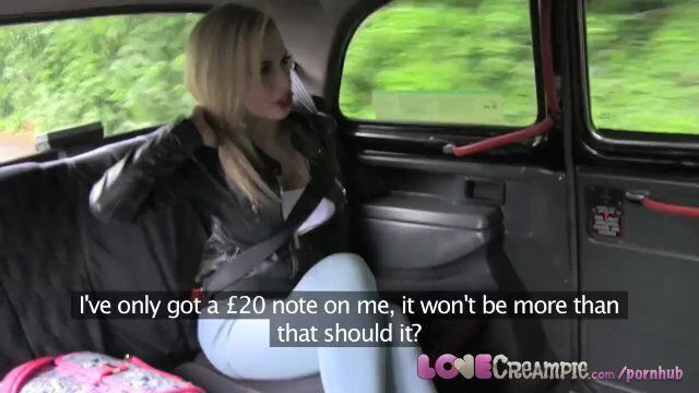 Love Creampie Blonde with gets filled with