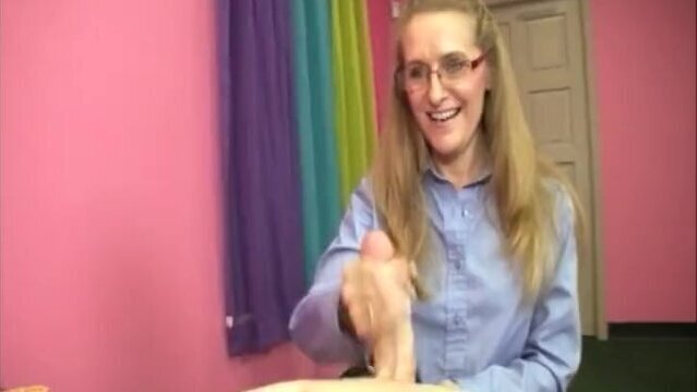 Horny Blonde Milf Loves This Young