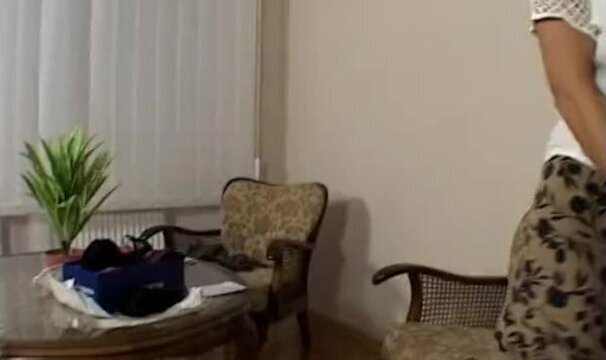 Hot Horny Cougar Seduces boy