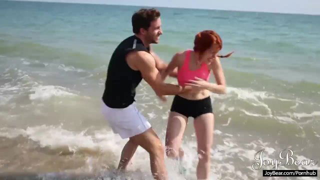 JOYBEAR Sensual Natural Redhead takes large