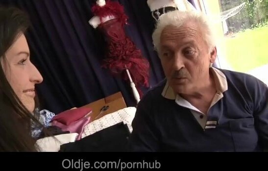 Flaccid grandpa gets sexual apology from Marie