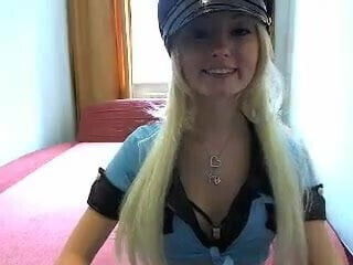 Policewoman Masha Stripping