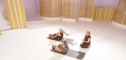 Davina McCall thon ass work out