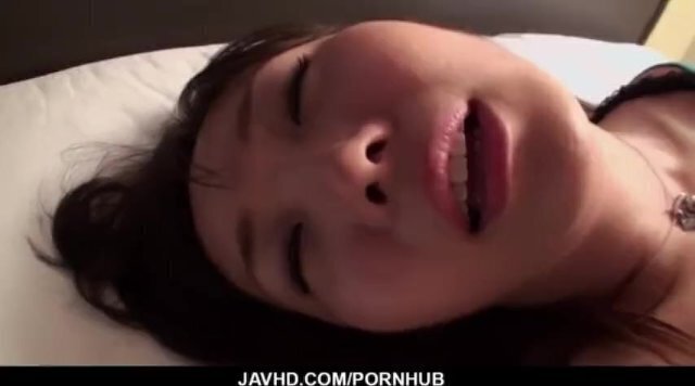 Busty Haruka Ohsawa receives puffy cunt