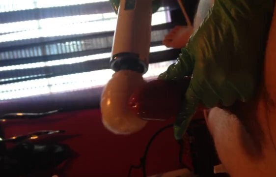 Dominatrix makes (Hitachi magic wand torture)