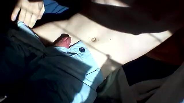 CUMSHOT. just jerking.blue eyes, with sunshine