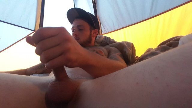 Playing with awesome orgasm