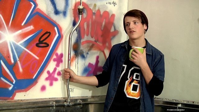 James urinal while talking about porn life