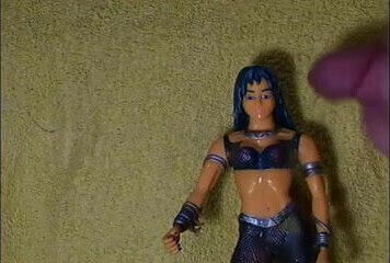 Yellow Towel Figure Bukkake SoF