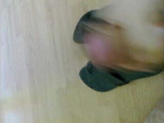 Jackoff with my sister's leather belt