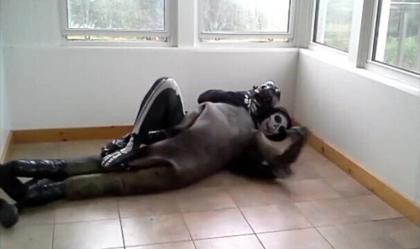 skeleton humps jerks frogman