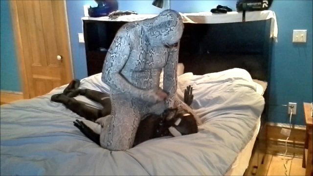 zentai snake humps shoots orca frogman