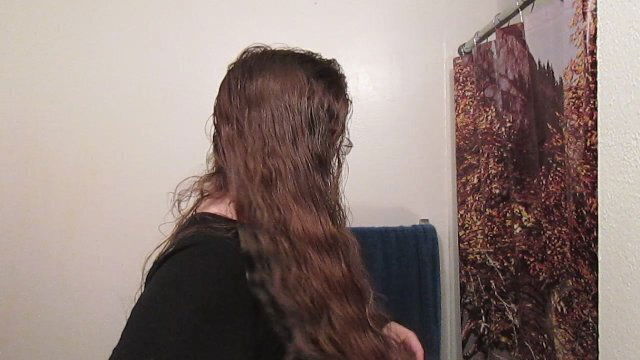 Hair Journal: Combing Long Curly Strawberry Blonde Hair Week (ASMR)