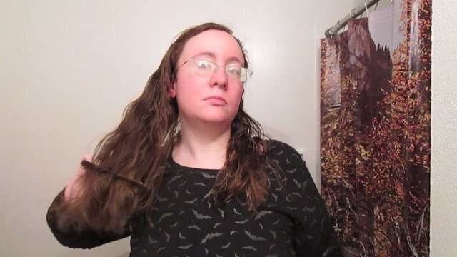 Hair Journal: Combing Long Curly Strawberry Blonde Hair Week (ASMR)