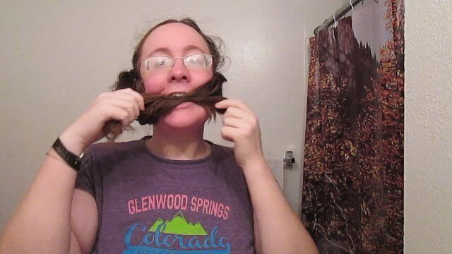 Removing Tails with Long Curly Hair