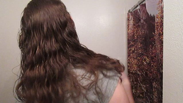 Hair Journal: Combing Long Curly Strawberry Blonde Hair Week (ASMR)
