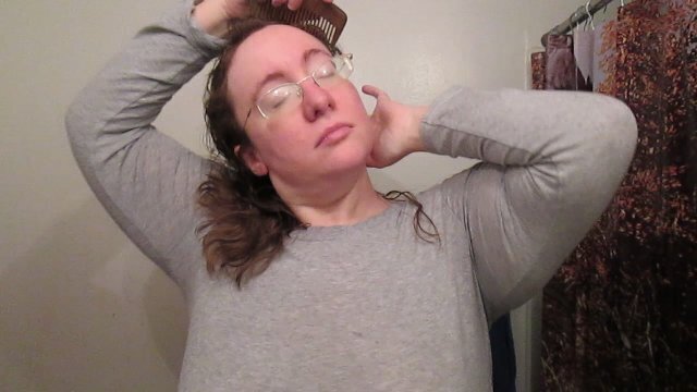 Hair Journal: Combing Long Curly Strawberry Blonde Hair Week (ASMR)