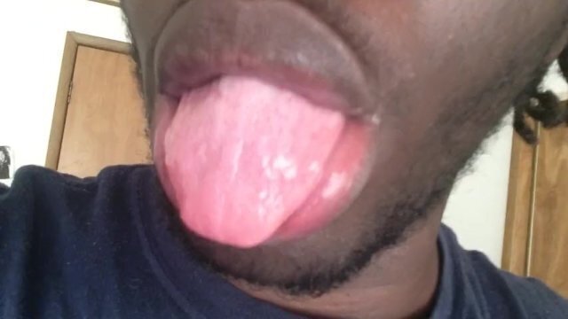 Full video spitting drooling...