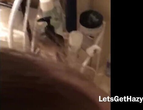 Porn Slut Girlfriend Demanded Dick Shower