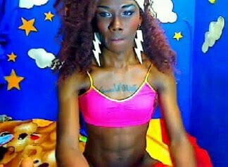 Big Dick Ebony Shemale Whore