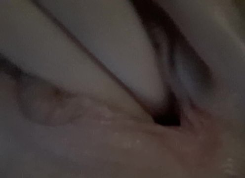 Just playing with tight pussy