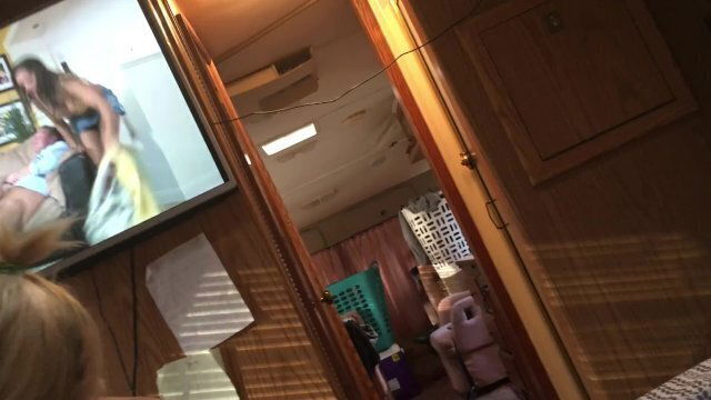 Little sexy girlfriend takes huge load