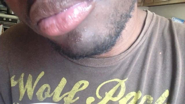 Tongue drooling fetish day???