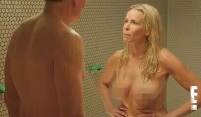 Chelsea Handler & Conan O'Brien - Nude Shower + Bloopers