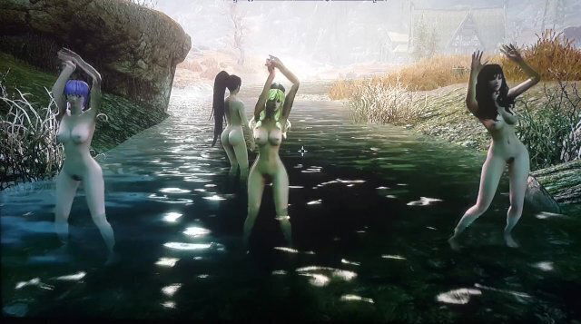Skyrim nude dancing