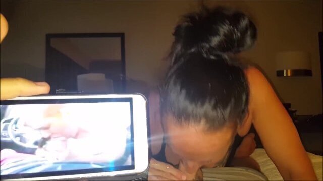 Motel Blowjob Mouth Cum and Swallow