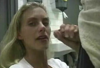 MILF Public Bathroom Facial