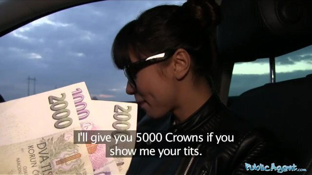 Public Agent Ejaculating Russian Babes Pussy