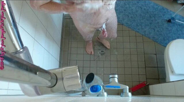 Wichsen Schaum Dusche Foot