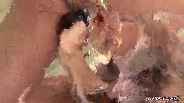 Cougar getting pink slit real nice