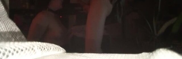 Hands tied teen amateur trying deepthroat big dick