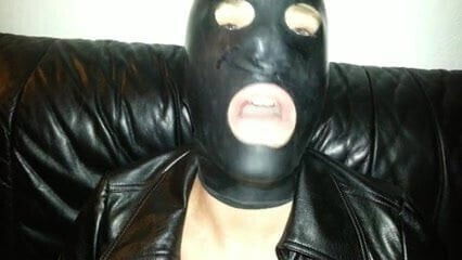 Cum Filled Condom 9, Cumshot, Semen, Bukkake, Mask, Latex