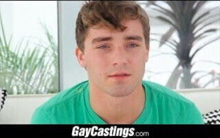 GayCastings Blue Eyed teen loves getting torn up by a Hot To
