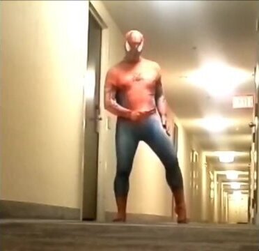 spider cums hotel hall
