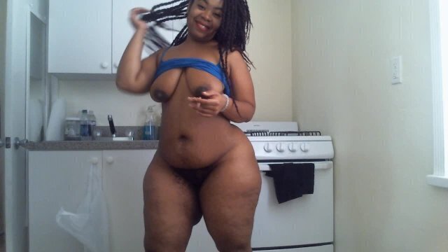 Smoking Black Nipples Ebony Phat Kitchen Play Cami Creams