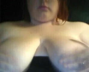 Fat girl on webcam
