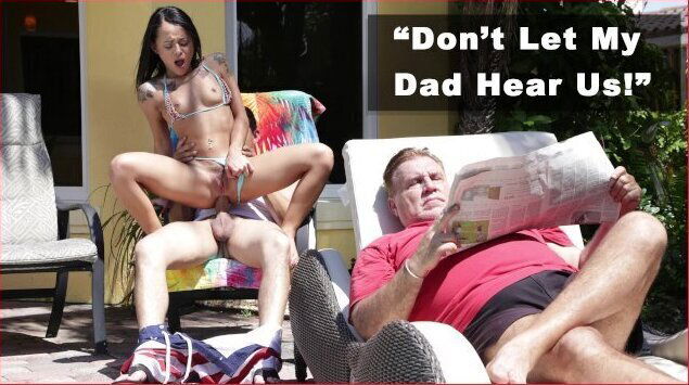 DON'T FUCK STEP DAUGHTER- Teen Holly Hendrix Friend