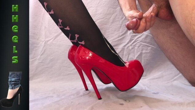 Éjaculer Talons Bordello Rouges